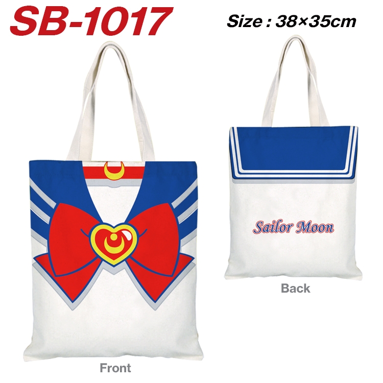 sailormoon Anime Canvas Tote Shoulder Bag Tote Shopping Bag 38X35CM  SB-1017