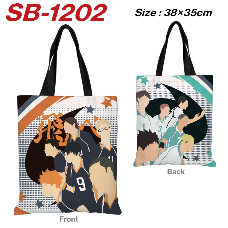 Haikyuu!! Anime Canvas Tote Shoulder Bag Tote Shopping Bag 38X35CM SB-1202
