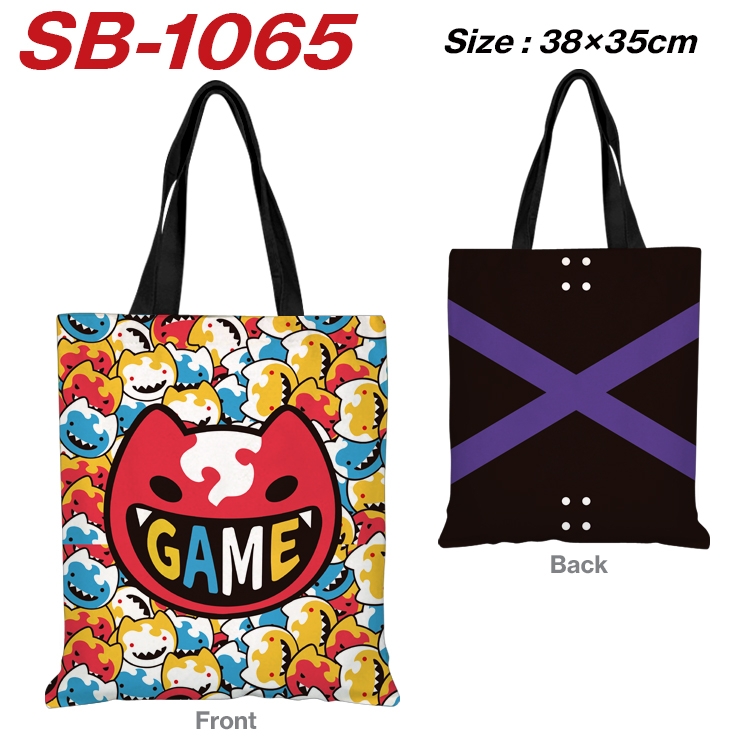 SK∞ Anime Canvas Tote Shoulder Bag Tote Shopping Bag 38X35CM  SB-1065