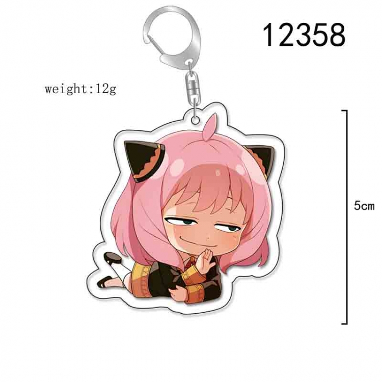 SPY×FAMILY Anime Acrylic Keychain Charm price for 5 pcs 12358