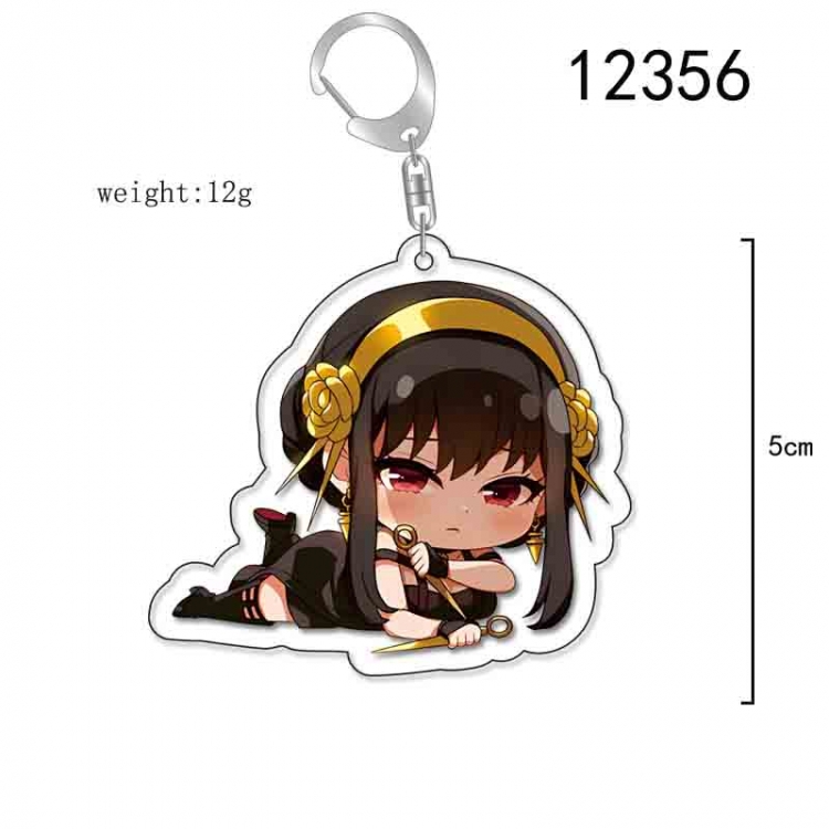 SPY×FAMILY Anime Acrylic Keychain Charm price for 5 pcs 12356