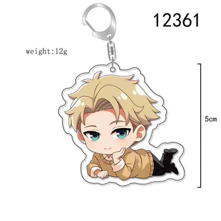 SPY×FAMILY Anime Acrylic Keychain Charm price for 5 pcs 12361