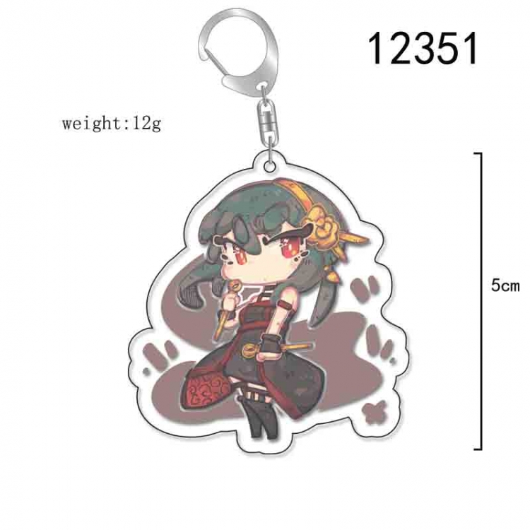 SPY×FAMILY Anime Acrylic Keychain Charm price for 5 pcs 12351