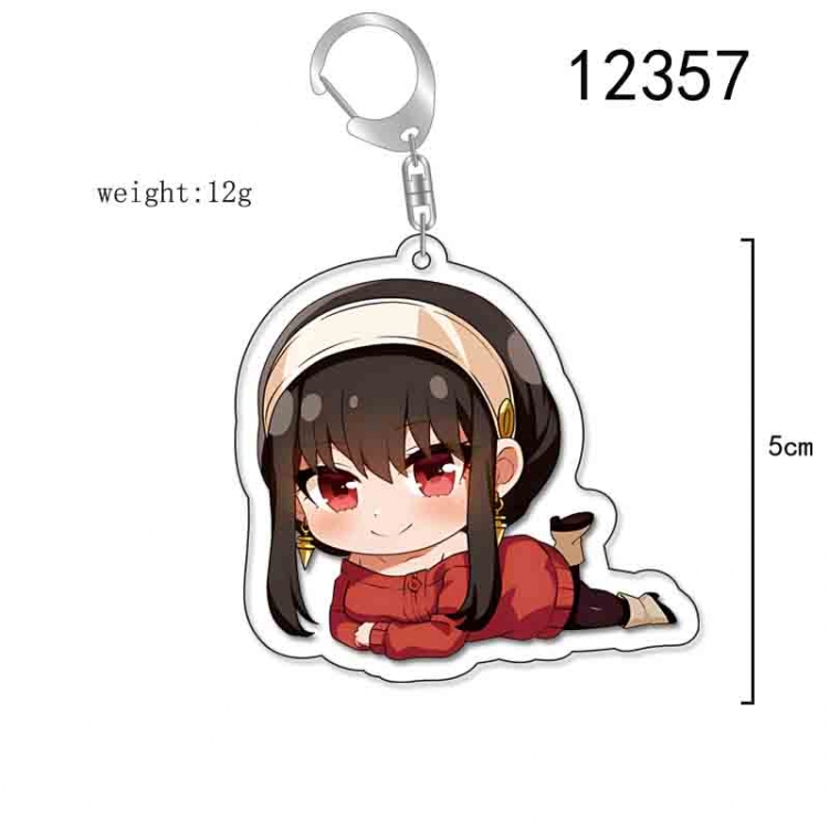 SPY×FAMILY Anime Acrylic Keychain Charm price for 5 pcs 12357