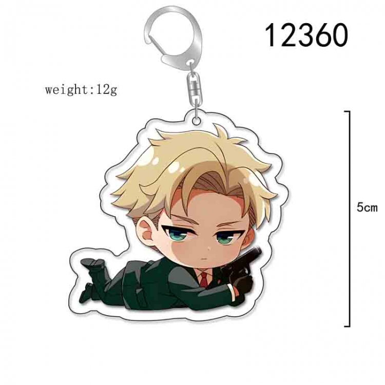 SPY×FAMILY Anime Acrylic Keychain Charm price for 5 pcs 12360