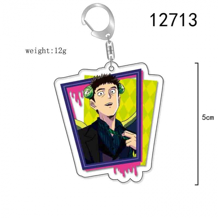 Mob Psycho 100 Anime Acrylic Keychain Charm price for 5 pcs 12713