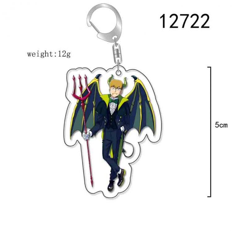 Mob Psycho 100 Anime Acrylic Keychain Charm price for 5 pcs 12722