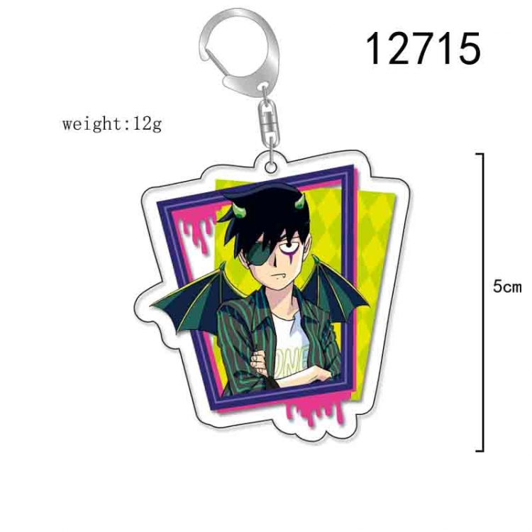 Mob Psycho 100 Anime Acrylic Keychain Charm price for 5 pcs 12715