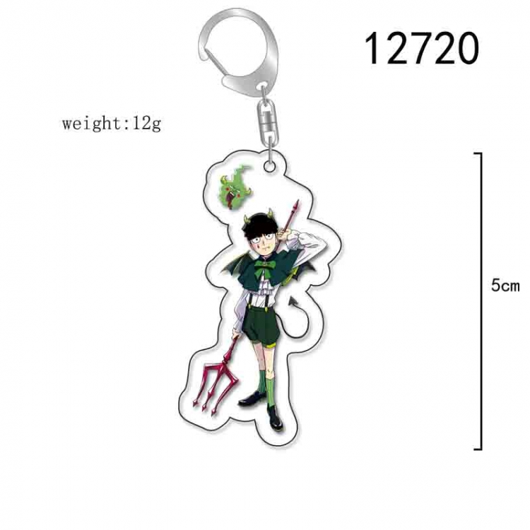 Mob Psycho 100 Anime Acrylic Keychain Charm price for 5 pcs 12720