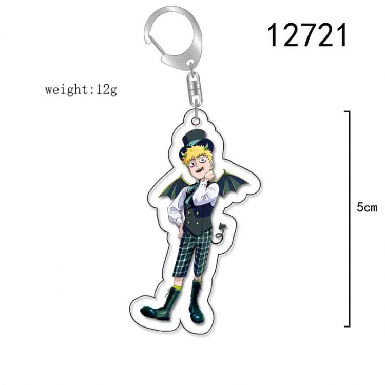 Mob Psycho 100 Anime Acrylic Keychain Charm price for 5 pcs 12721