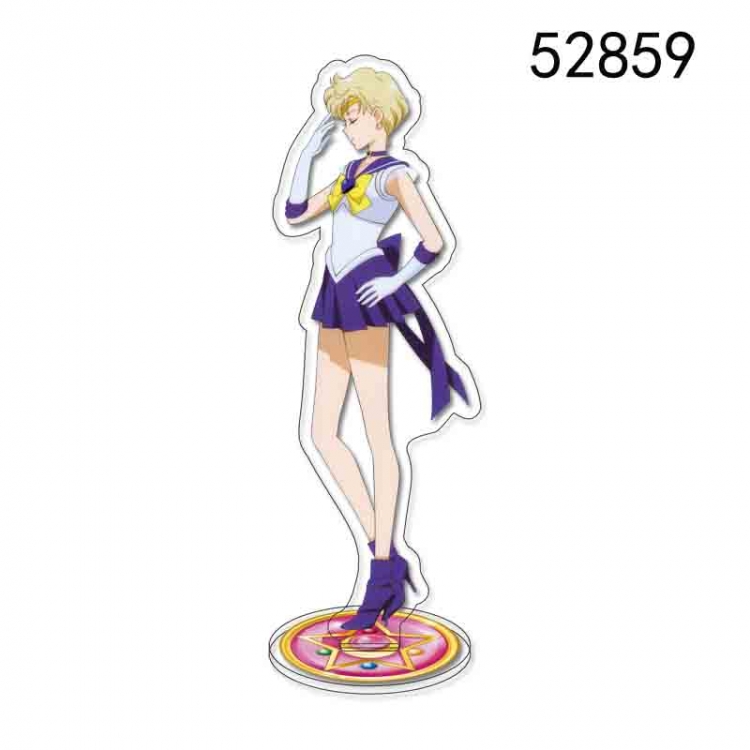 sailormoon Anime character acrylic big Standing Plates Keychain 52859