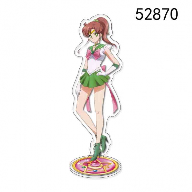 sailormoon Anime character acrylic big Standing Plates Keychain 52870