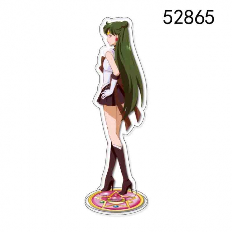sailormoon Anime character acrylic big Standing Plates Keychain 52865