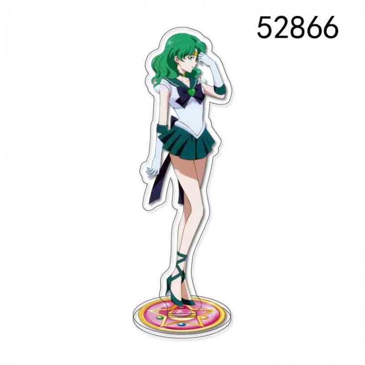 sailormoon Anime character acrylic big Standing Plates Keychain 52866