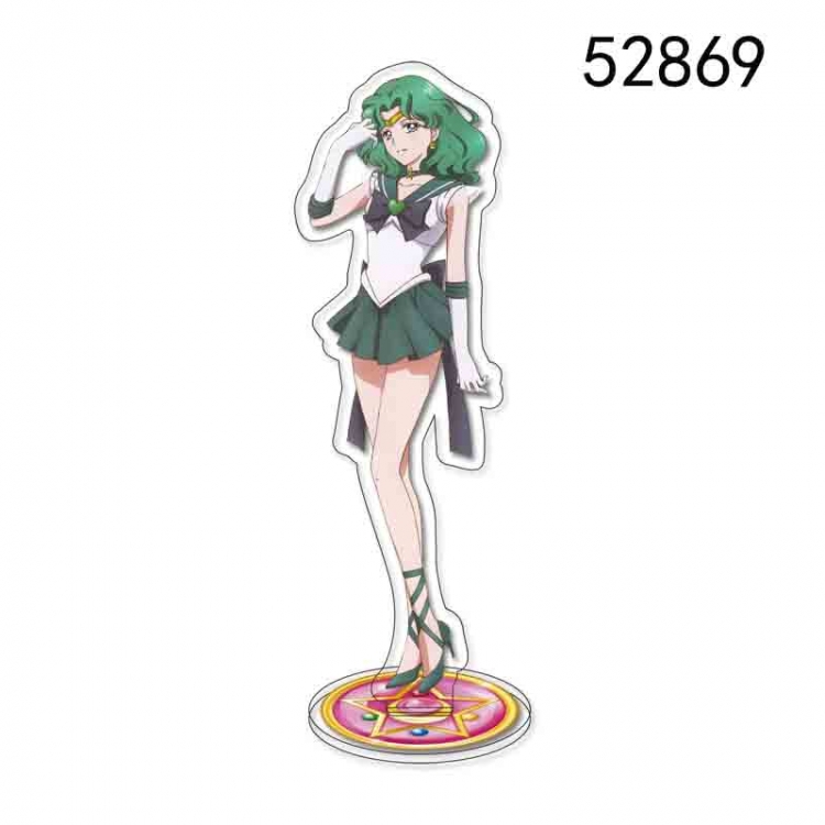 sailormoon Anime character acrylic big Standing Plates Keychain 52869