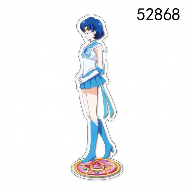 sailormoon Anime character acrylic big Standing Plates Keychain 52868