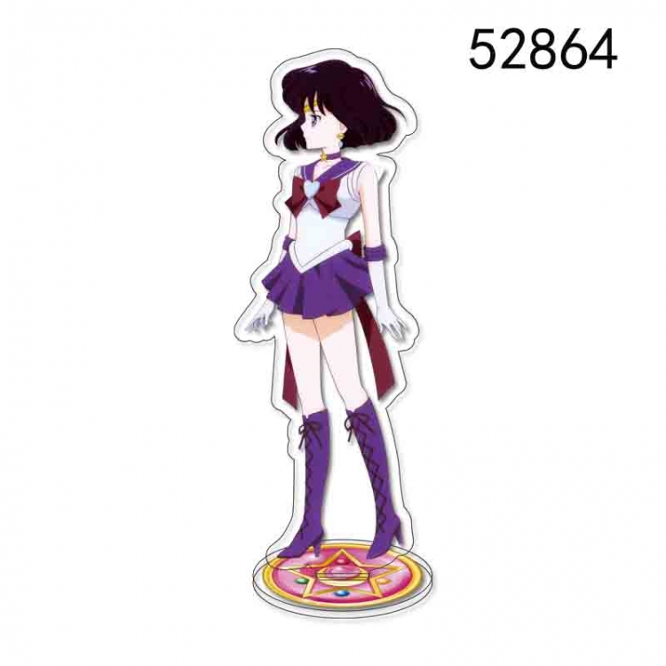 sailormoon Anime character acrylic big Standing Plates Keychain 52864