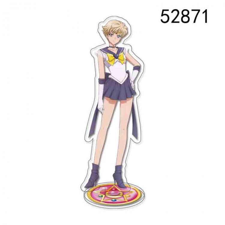 sailormoon Anime character acrylic big Standing Plates Keychain 52871