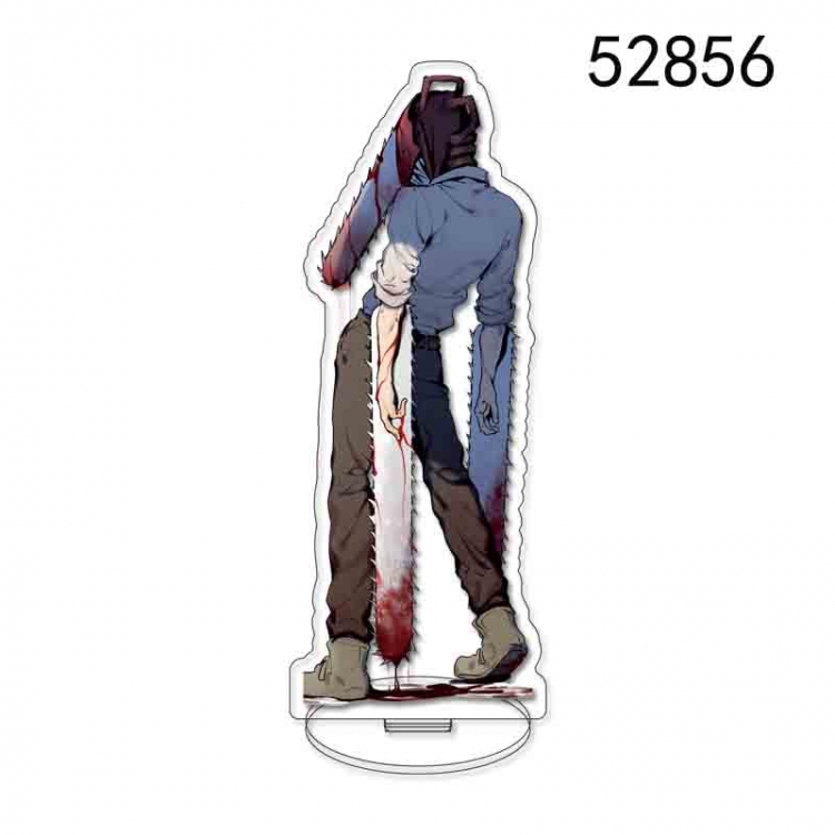 chainsaw man  Anime character acrylic big Standing Plates Keychain 52856