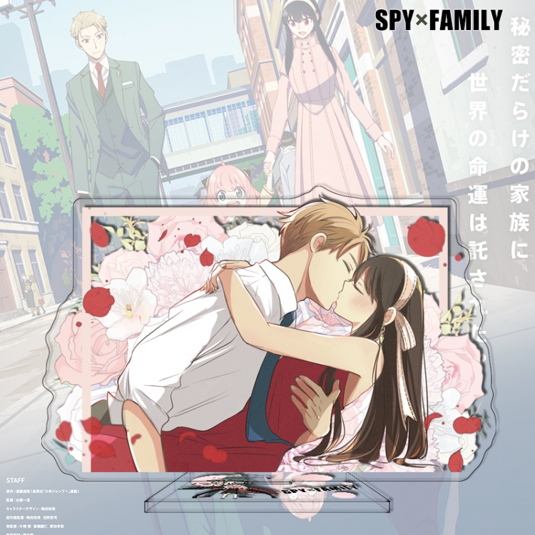 SPY×FAMILY Anime characters acrylic Standing Plates Keychain 16cm