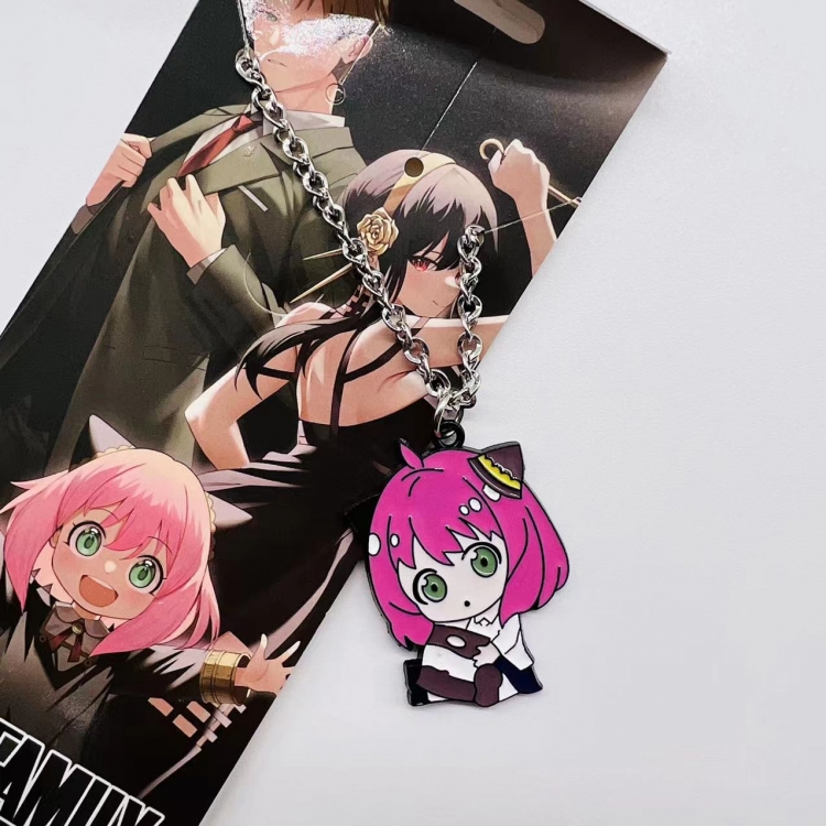 SPY×FAMILY Anime peripheral metal necklace pendant price for 5 pcs 5121