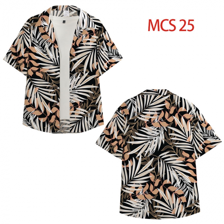 popularize peripheral full color short-sleeved shirt from XS to 4XL MCS 25