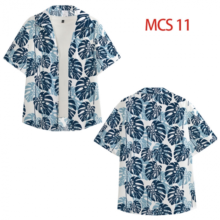 popularize peripheral full color short-sleeved shirt from XS to 4XL MCS 11