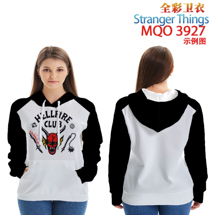Stranger Things Full Color Patch pocket Sweatshirt Hoodie  from XXS to 4XL MQO 3927