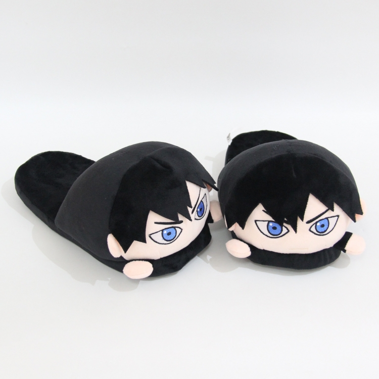 Haikyuu!! Half pack shoes plush crystal super soft pp cotton shoes slippers 28CM