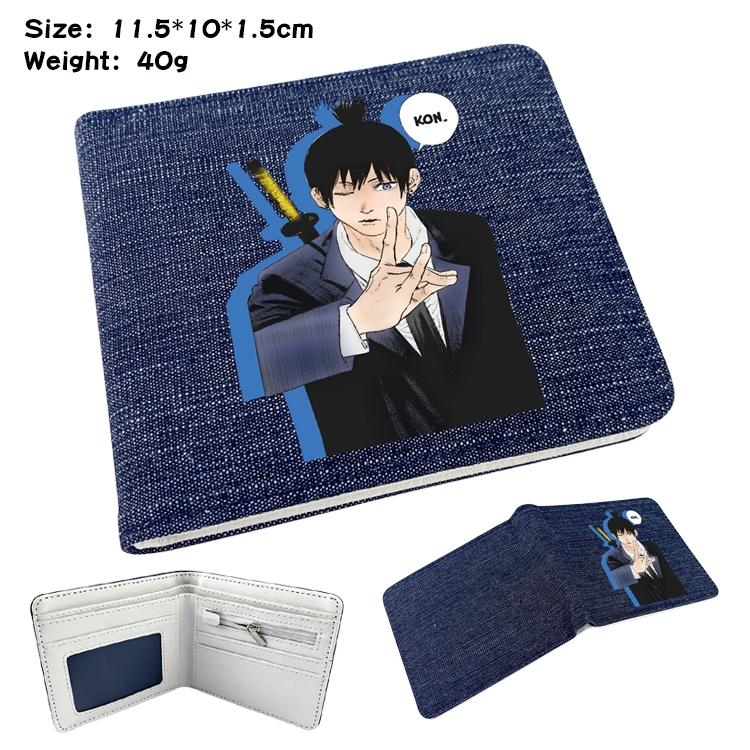 Tokyo Revengers  Anime Peripheral Denim Coloring Book Wallet 11.5X10X1.5CM 40g