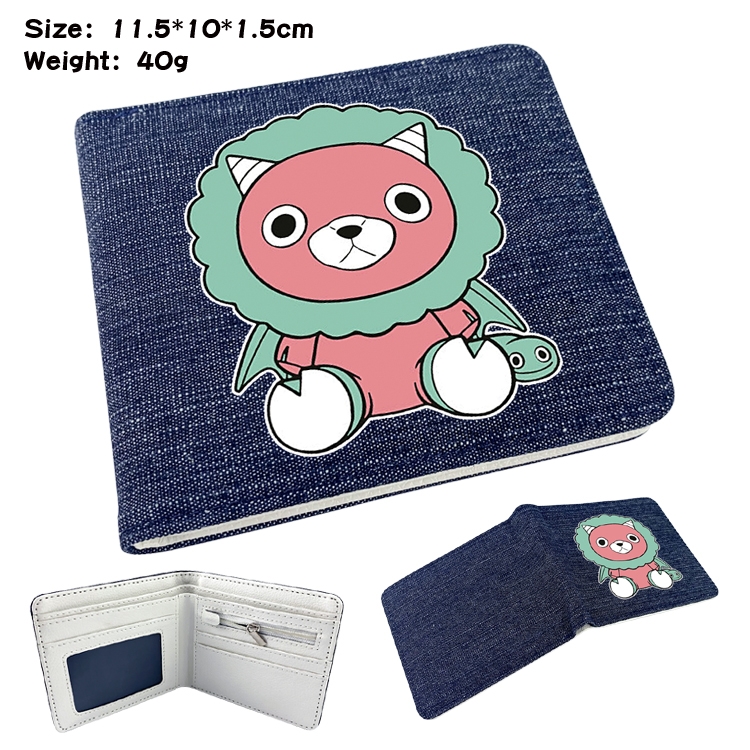 SPY×FAMILY Anime Peripheral Denim Coloring Book Wallet 11.5X10X1.5CM 40g