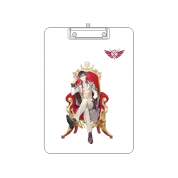 The King’s Avatar Double-sided pattern acrylic board clip writing board clip pad 31X22CM price for 2 pcs