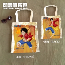 One Piece Anime Canvas Bag Sho...