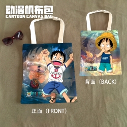 One Piece Anime Canvas Bag Sho...