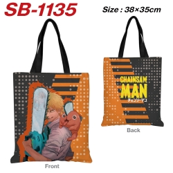 chainsaw man Anime Canvas Tote...