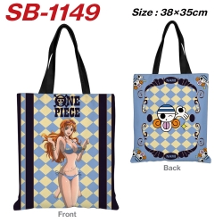 One Piece Anime Canvas Tote Sh...