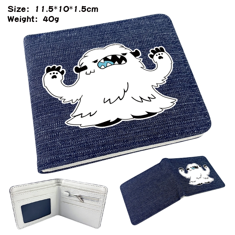 SK∞ Anime Peripheral Denim Coloring Book Wallet 11.5X10X1.5CM 40g