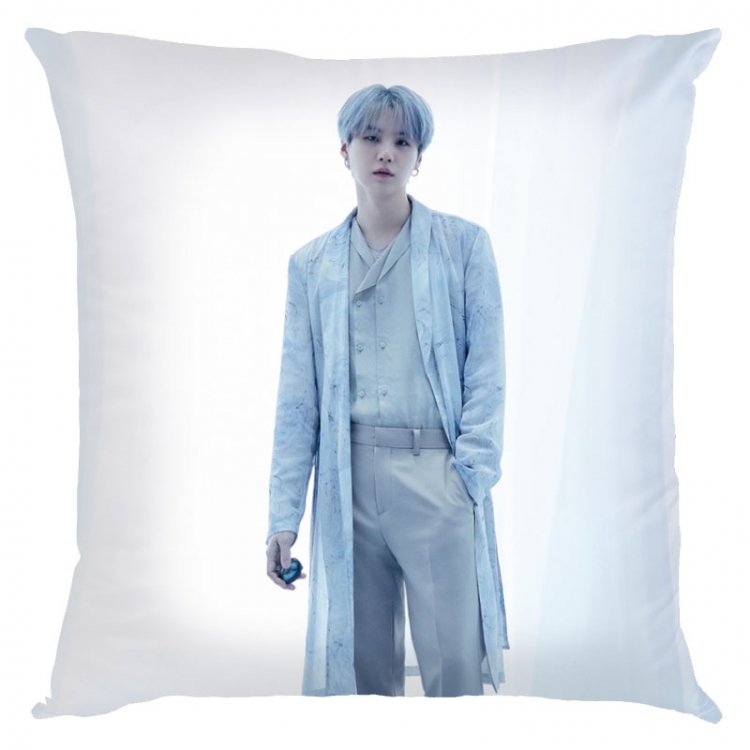 BTS Anime square full-color pillow cushion 45X45CM NO FILLING  BS-1427