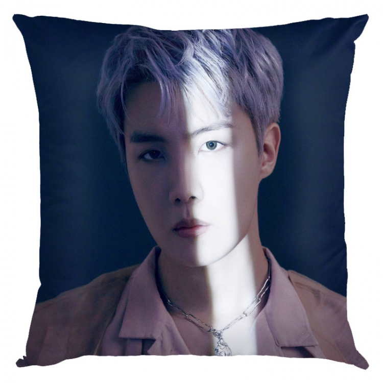 BTS Anime square full-color pillow cushion 45X45CM NO FILLING   BS-1441