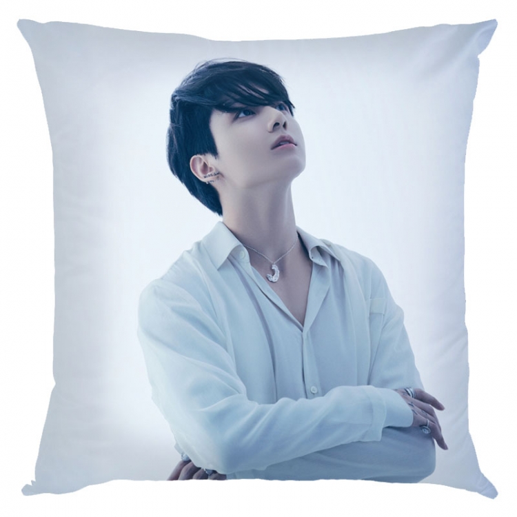 BTS Anime square full-color pillow cushion 45X45CM NO FILLING  BS-1431