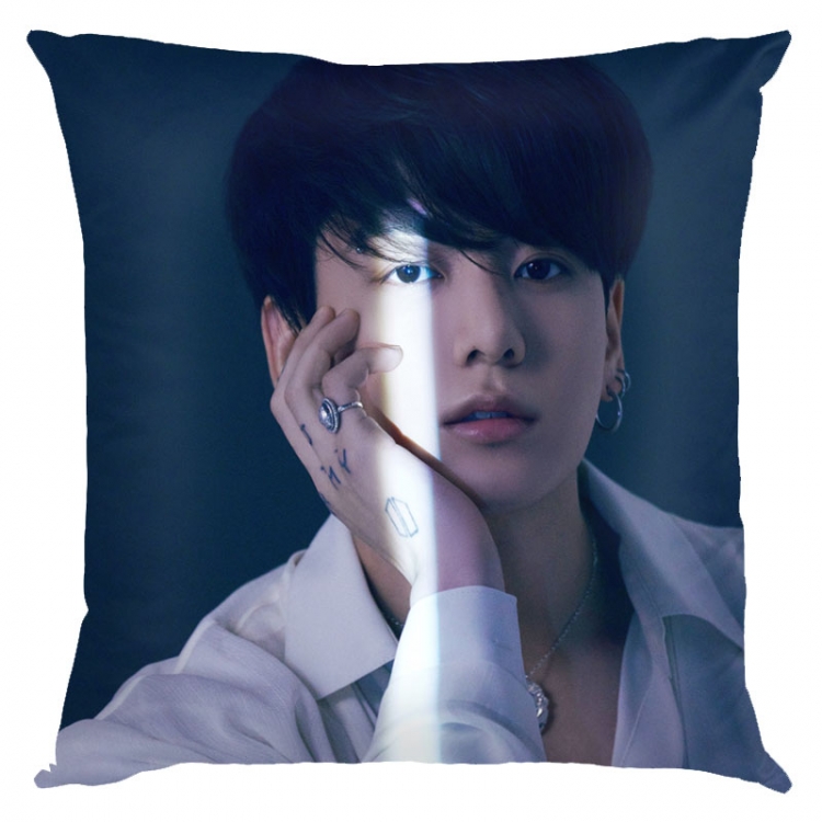 BTS Anime square full-color pillow cushion 45X45CM NO FILLING  BS-1438