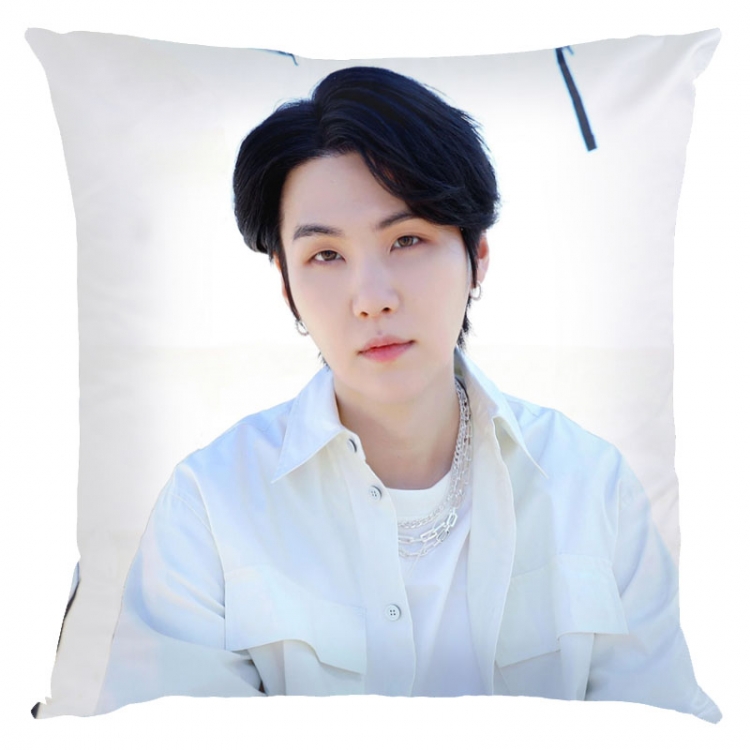 BTS Anime square full-color pillow cushion 45X45CM NO FILLING  BS-1449