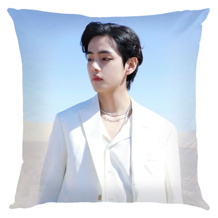 BTS Anime square full-color pillow cushion 45X45CM NO FILLING BS-1450