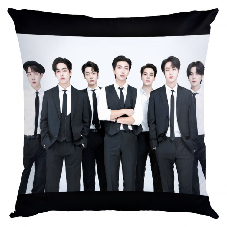 BTS Anime square full-color pillow cushion 45X45CM NO FILLING BS-1443
