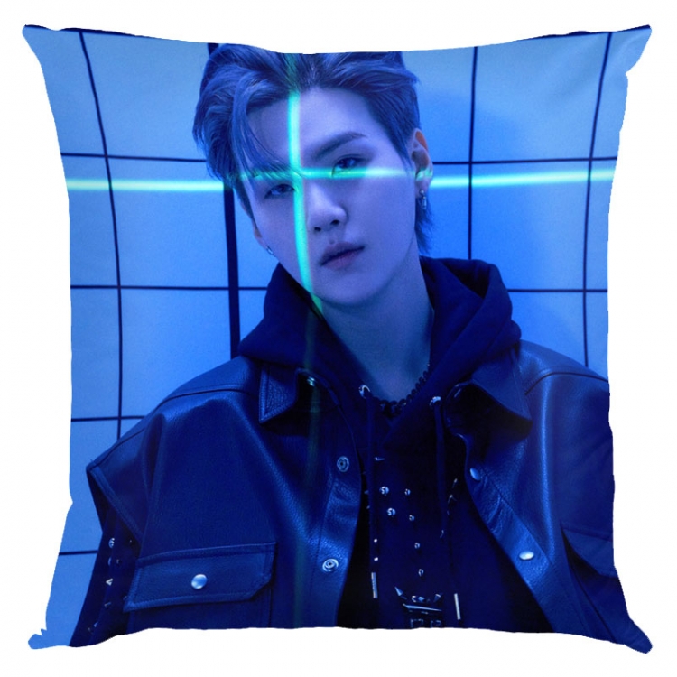 BTS Anime square full-color pillow cushion 45X45CM NO FILLING   BS-1418