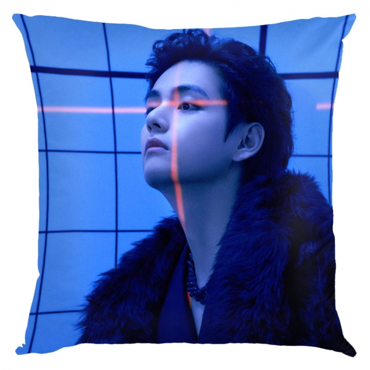 BTS Anime square full-color pillow cushion 45X45CM NO FILLING  BS-1413