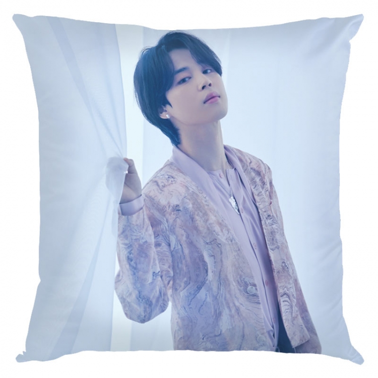 BTS Anime square full-color pillow cushion 45X45CM NO FILLING  BS-1430