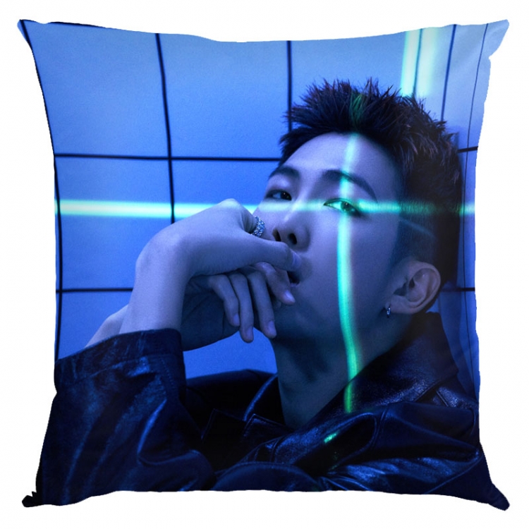 BTS Anime square full-color pillow cushion 45X45CM NO FILLING   BS-1417