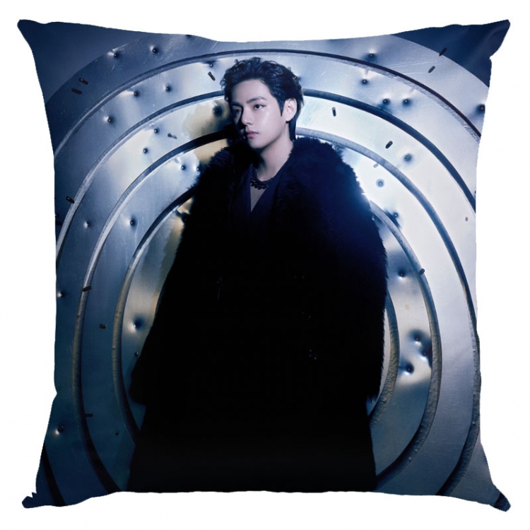 BTS Anime square full-color pillow cushion 45X45CM NO FILLING BS-1406