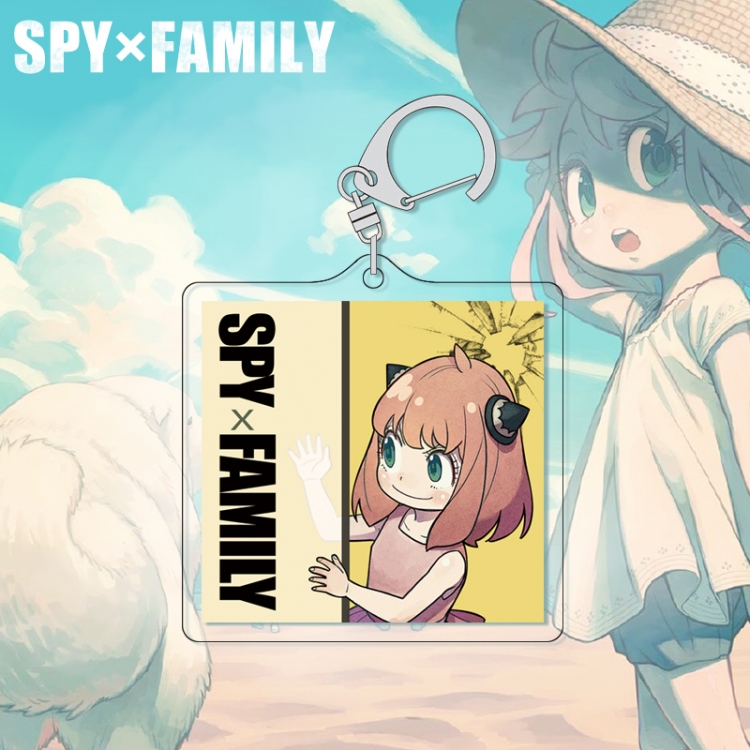 SPY×FAMILY acrylic pendant bag charm keychain price for 5 pcs